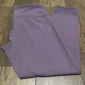 Lululemon Reversible Wunder Under Cropped Leggings